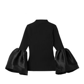 Taffeta Trimmed Turtleneck Top by Marques’ Almeida at Net A Porter