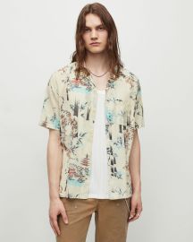 Tagise Tiger Print Short Sleeve Shirt at All Saints