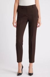 Tahari ASL Belted Asymmetric Jacket and Classic Pants at Nordstrom