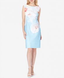 Tahari ASL Floral-Print Sheath Dress at Macys