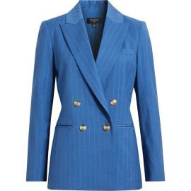 Tahari ASL Pinstripe Double Breasted Blazer at Nordstrom