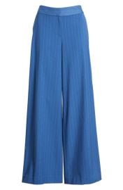Tahari ASL Pinstripe Wide Leg Pants at Nordstrom