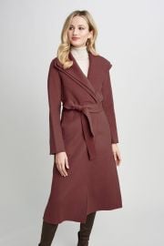 Tahari Elliot Coat in Cinnamon at Elie Tahari