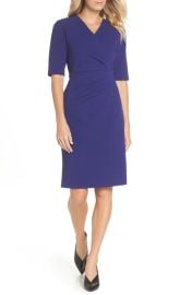 Tahari Scuba Crepe Sheath Dress at Nordstrom