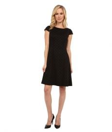 Tahari by ASL Petite Petite Patty Dress Black at 6pm