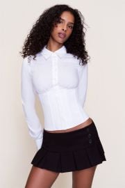 Tailored Corset Long Sleeve at Guizio
