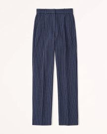 Tailored Relaxed Straight Pant at Abercrombie