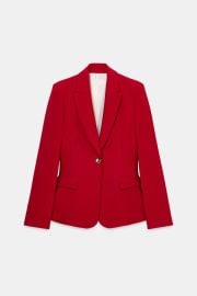 Tailored Shoulder Pad Blazer at Zara