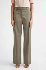 Tailored Straight Leg Wool Blend Trousers at Nordstrom