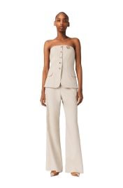 Tailored bustier top at Nordstrom