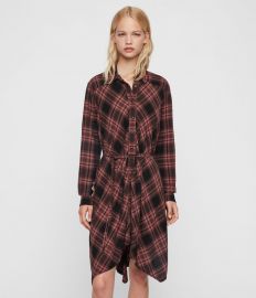 Tala Check Dress at All Saints