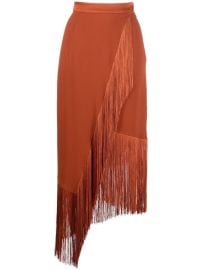 Taller Marmo Fringed Asymmetric Skirt - at Farfetch