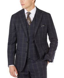 Tallia Mens Slim-Fit Wool Plaid Suit Jacket    Reviews - Blazers  Sport Coats - Men - Macys at Macys