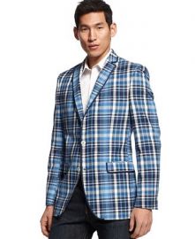 Tallia Plaid Sport Coat at Macys