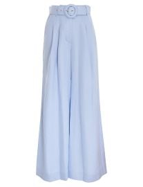 Tama Wide Leg Pant Sky Online Zimmermann at Zimmermann