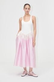 Tank Hybrid Long Dress - Pastel Pink - Stine Goya at Stine Goya