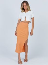 Tanna Midi Skirt by Princess Polly at Princess Polly