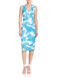 Tanya Taylor - Carri Paisley Floral Sheath Dress at Saks Fifth Avenue