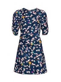 Tanya Taylor - Liz Silk Floral Dress at Saks Fifth Avenue