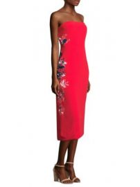 Tanya Taylor - Meredith Satin Crepe Dress at Saks Fifth Avenue