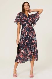 Tanya Taylor Blaire Floral High Low Dress at Rent the Runway