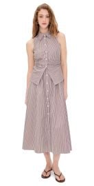 Tanya Taylor Hannah Dress Acorn/Optic White 6 at Shopbop