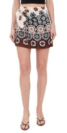 Tanya Taylor Lydia Skirt Cream/Deep Clay Multi 8 at Shopbop