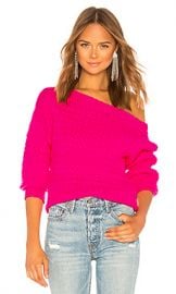 Tanya Taylor Marie Sweater in Hot Pink from Revolve com at Revolve