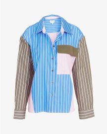 Tanya Taylor Topher Stripe Top at Tanya Taylor