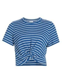Tanya Taylor Zola Stripe Top at Saks Fifth Avenue
