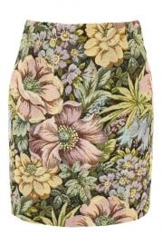 Tapestry High Waisted Mini Skirt - Skirts - Clothing at Topshop