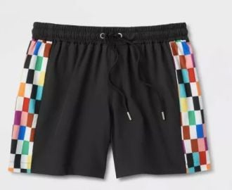 Target Pride Rainbow Swimming Trunks at Target