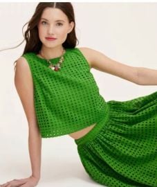 Target x Kate Spade Eyelet Shell Top at Target