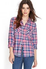 Tartan Plaid Shirt at Forever 21