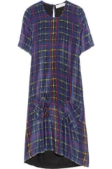 Tartan dress by Preen at Net A Porter