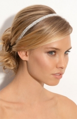 Tasha Solid Rows of Crystal Headband at Nordstrom