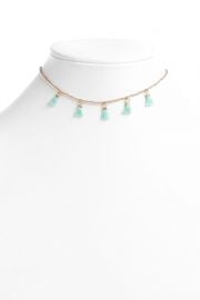 Tassel choker at South Moon Under