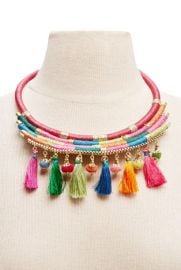 Tassel necklace at Forever 21