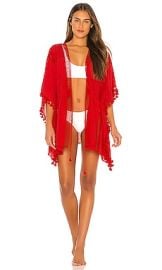 Tassels For All Ruana Cover Up at Revolve