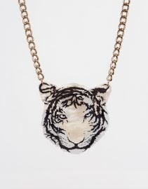 Tatty Devine  Tatty Devine Tiger Necklace at Asos