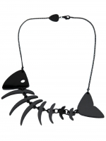 Tatty Devine fishbone necklace at Farfetch