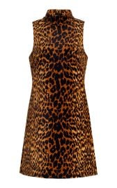 Tay Animal-Print Cotton Mini Dress By Cara Cara at Moda Operandi