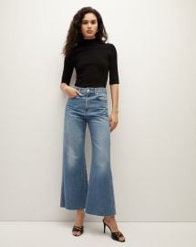 Taylor High-Rise Cropped Wide-Leg Jean at Veronica Beard