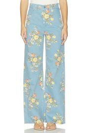 Taylor High Rise Wide Leg Jeans at Revolve