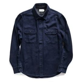 Taylor Stitch The Division Shirt in Indigo Twill at Huckberry