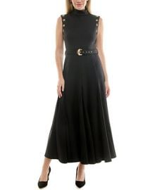 Taylor Women39s Mock-Neck Grommet A-Line Dress - Macy39s at Macys