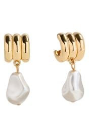 Teagan Ribbed Drop Earrings at Nordstrom