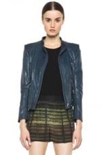 Teal Janner Jacket by Theyskens Theory at Forward by Elyse Walker