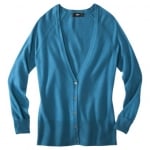 Teal blue cardigan at Target at Target