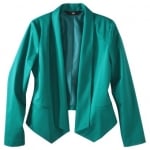 Teal jacket at Target at Target